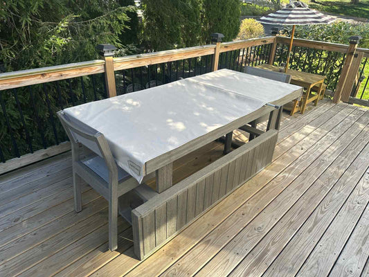 Easy On Outdoor Table Cover